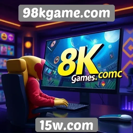 Funcionalidades inovadoras do site 98kgamecom